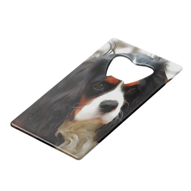 Portrait Of A King Charles Cavalier Spaniel (Back Angled)