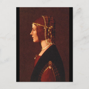 Portrait of a Lady', Ambrogio de_Portraits Postcard