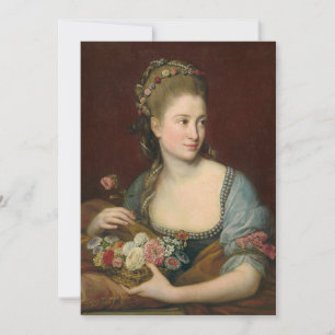 Portrait of a Lady as Flora   Pompeo Batoni