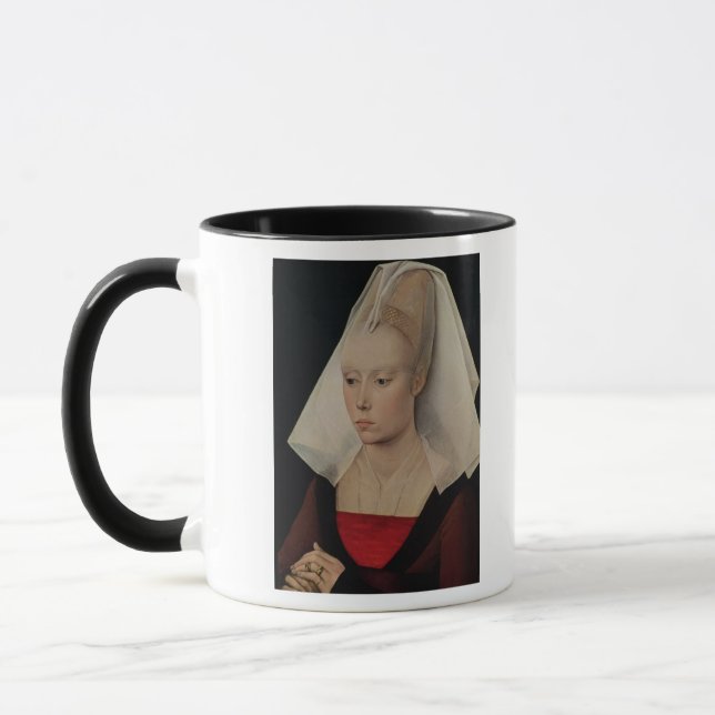 Portrait of a Lady, c.1450-60 Mug (Left)