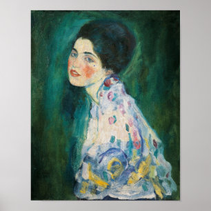 Portrait of a Lady — Gustav Klimt (1916–17) Poster