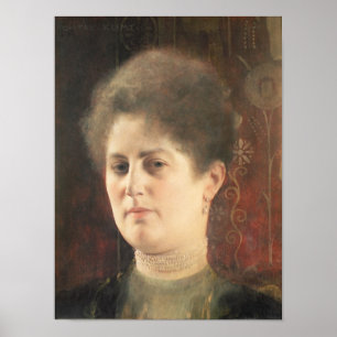 Portrait of a lady poster