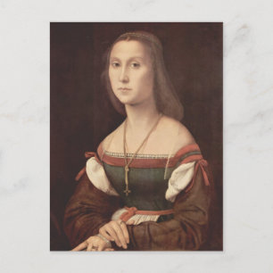 Portrait of a Lady (The Mute) by Raphael Postcard