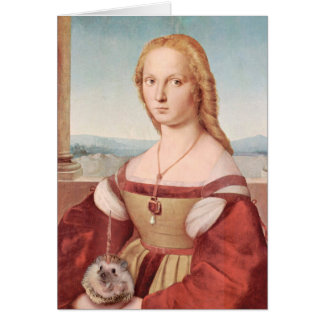 Portrait of a Lady with a Hedgiecorn