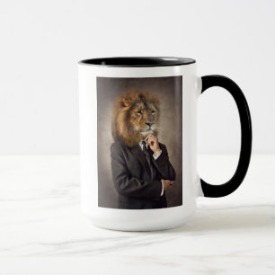 Portrait of A Lion Mug