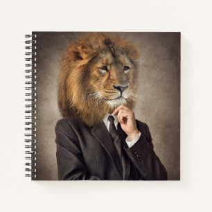 Portrait of A Lion Notebook