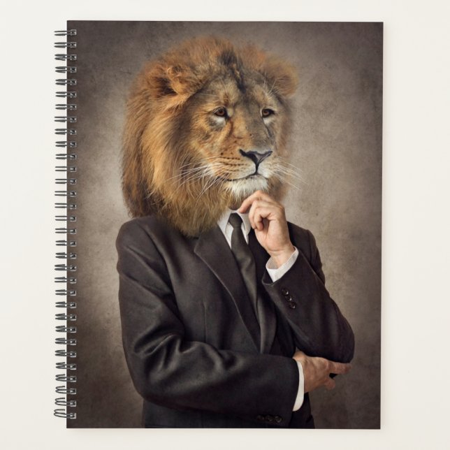 Portrait of A Lion Planner (Front)