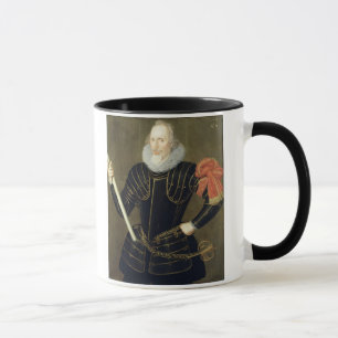 Portrait of a Man, 1593 (oil on panel) Mug