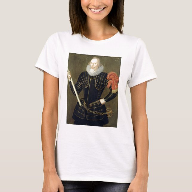 Portrait of a Man, 1593 (oil on panel) T-Shirt (Front)
