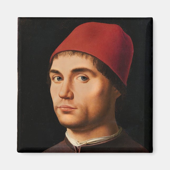 Portrait of a Man, c.1475 Magnet (Front)