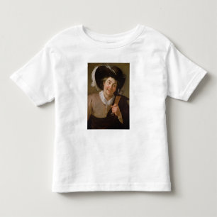 Portrait of a Man Holding a Wine Glass Toddler T-Shirt