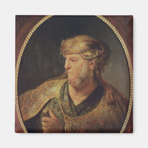 Portrait of a Man in Oriental Costume, 1633 Magnet