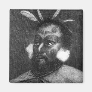 Portrait of a Man of New Zealand Magnet