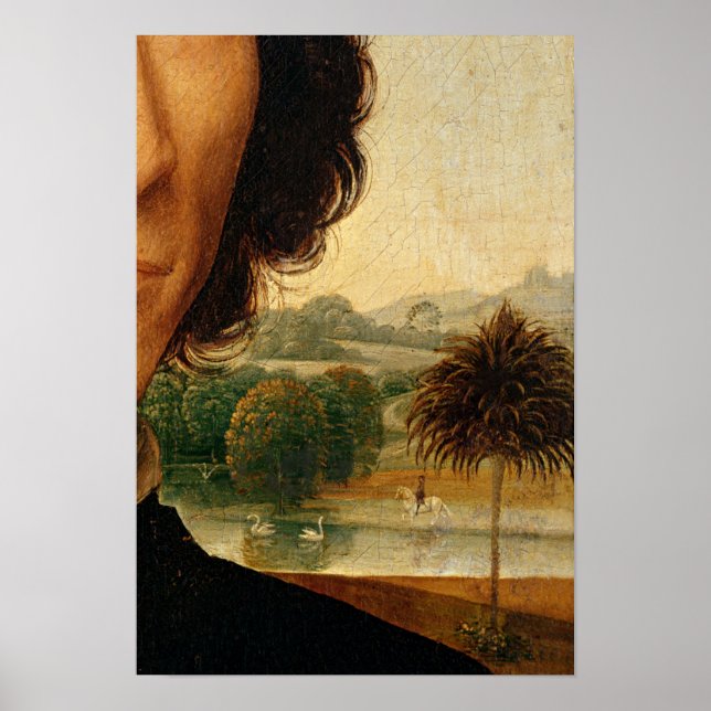Portrait of a Man with a Coin Poster (Front)