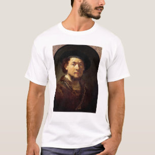 Portrait of a Man with a Gold Chain T-Shirt