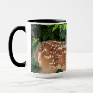 Portrait of a Newborn Fawn (white-tailed deer) Mug