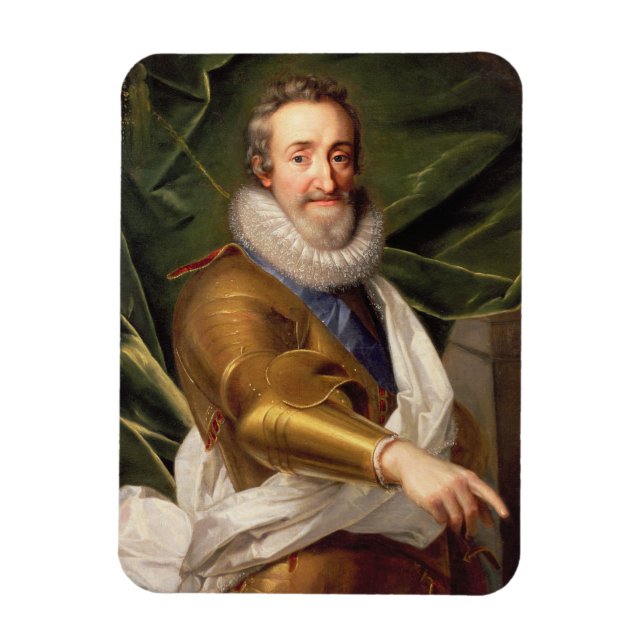 Portrait of a Nobleman in Armour Magnet (Vertical)