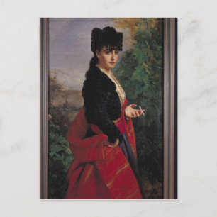 Portrait of a Spanish Woman Postcard