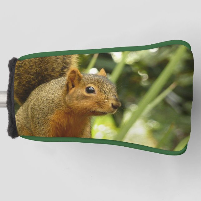 Portrait of a Squirrel Nature Animal Photography Golf Head Cover (Front)