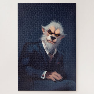 Portrait of a Werewolf in a Suit Jigsaw Puzzle