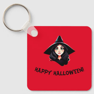 Portrait of a Witch Key Ring