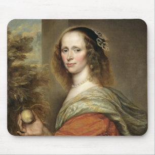 Portrait of a Woman 2 Mouse Pad
