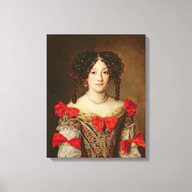 Portrait of a Woman 3 Canvas Print (Front)