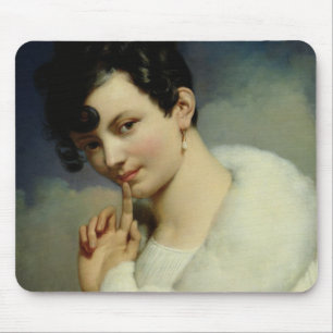 Portrait of a Woman 3 Mouse Pad