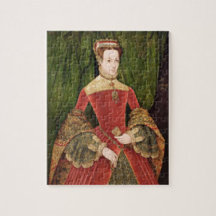 Portrait of a Woman, aged 16, previously identifie Jigsaw Puzzle