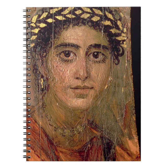 Portrait of a Woman, from Fayum, Romano-Egyptian, Notebook (Front)