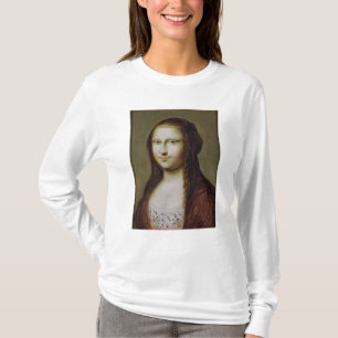 Portrait of a Woman Inspired by the Mona Lisa T-Shirt