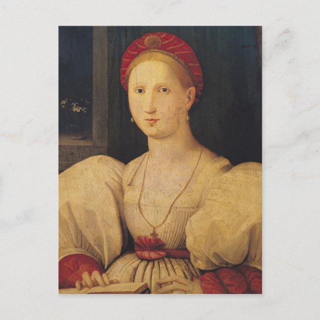 Portrait of a Woman Postcard (Front)