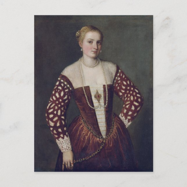 Portrait of a Woman Postcard (Front)