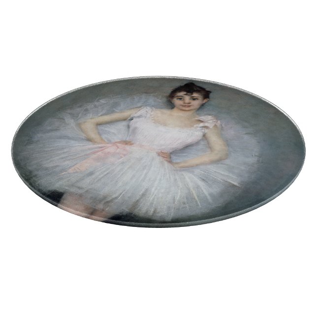 Portrait of a Young Ballerina Cutting Board (Corner)