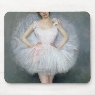 Portrait of a Young Ballerina Mouse Pad