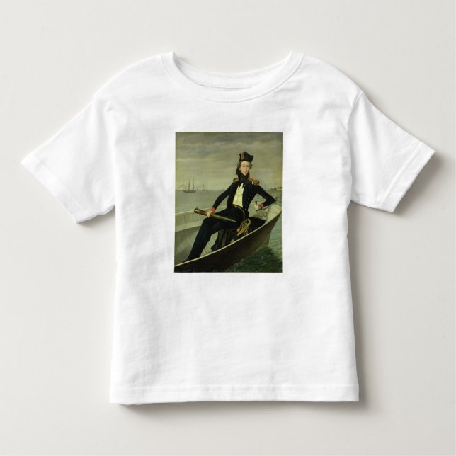 Portrait of a Young Danish Naval Officer, 1841 Toddler T-Shirt (Front)