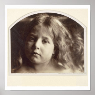Portrait of a Young Girl (albumen print from a col