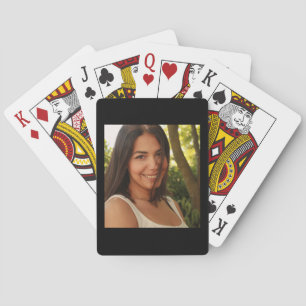 Portrait of a Young Lady Playing Cards
