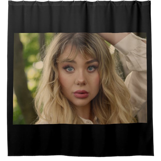 Portrait of a Young Lady Shower Curtain (Front)