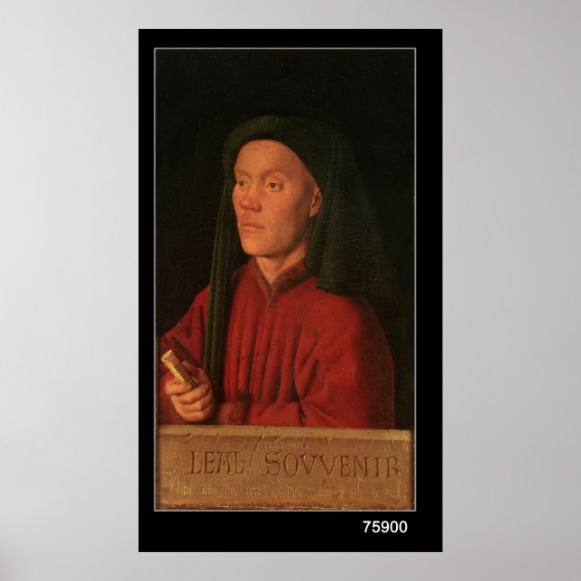 Portrait of a Young Man, 1432 Poster (Front)