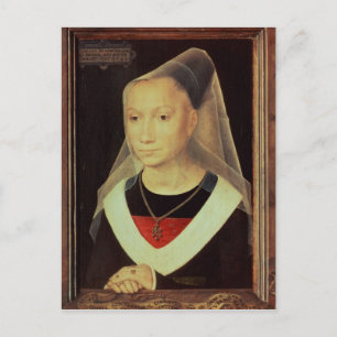 Portrait of a Young Woman, 1480 Postcard