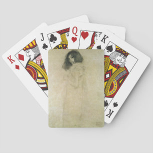 Portrait of a young woman, 1896-97 playing cards