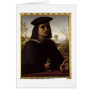Portrait of a Youth with Gloves, 1514 (oil on pane