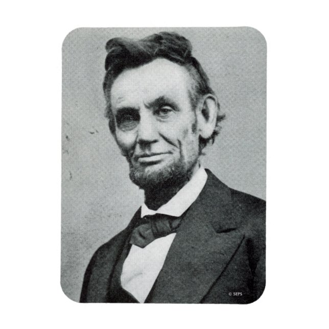 Portrait of Abe Lincoln 1 Magnet (Vertical)