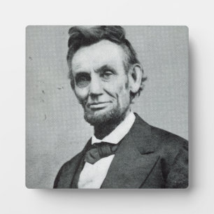 Portrait of Abe Lincoln 1 Plaque