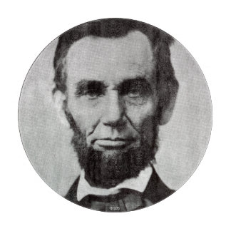 Portrait of Abe Lincoln 2 Cutting Board