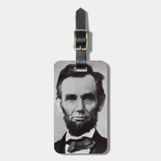 Portrait of Abe Lincoln 2 Luggage Tag