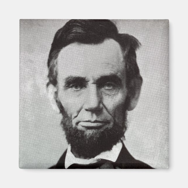 Portrait of Abe Lincoln 2 Magnet (Front)