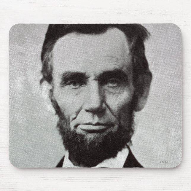 Portrait of Abe Lincoln 2 Mouse Pad (Front)