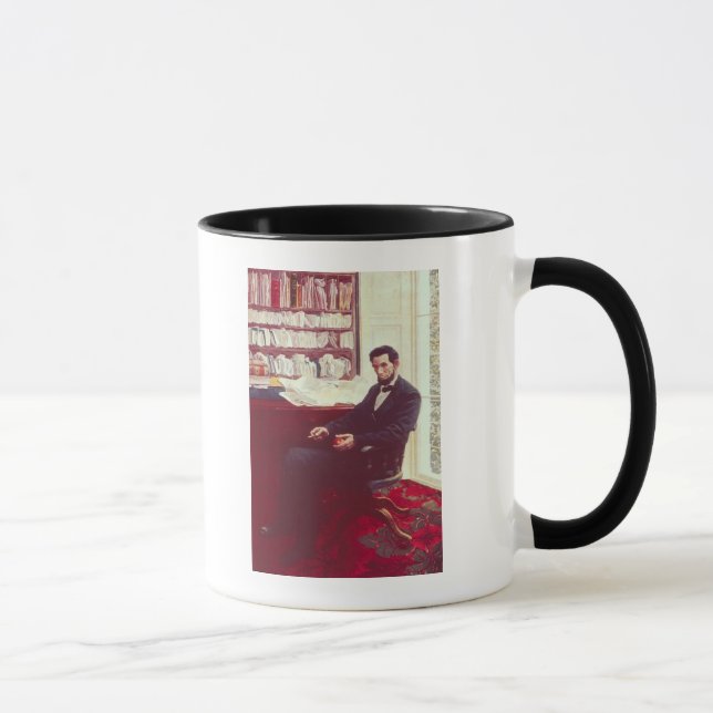 Portrait of Abraham Lincoln Mug (Right)